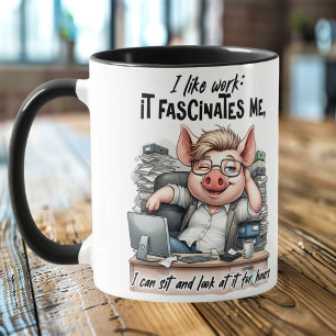 To Lighten Up Your Desk Space Hilarious Coffee Mug