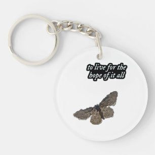To Live For The Hope Of It All Chase Hope Butter Key Ring