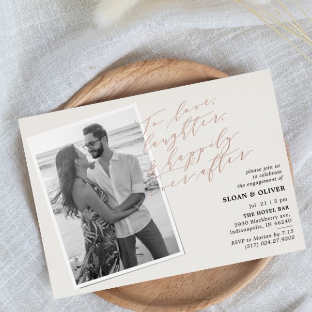 To Love Laughter Quote Picture Engagement Party (Creator Uploaded)