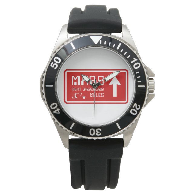 To Mars Highway Sign Watch (Front)