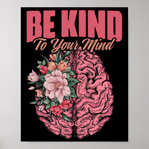 To Mind Mental Illness Mental Health Awareness  Poster