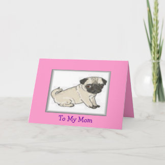 To Mum Thank You Card
