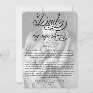 To My Amazing Dad on Father’s Day Invitation