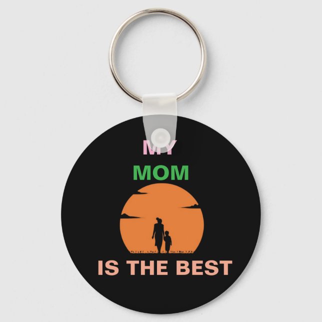 TO MY AMAZING MOM KEY RING (Front)