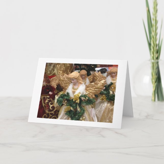 TO MY ANGEL AT CHRISTMAS WITH LOVE HOLIDAY CARD (Front)