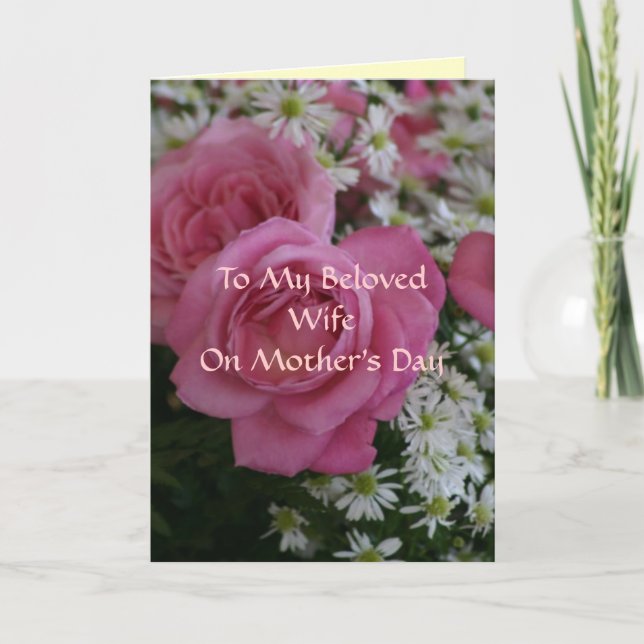To My Beloved Wife Card (Front)