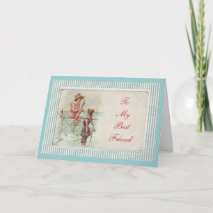 To My Best Friend Card