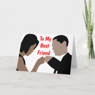 To My Best Friend Greeting Card