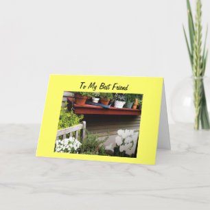 TO MY BEST FRIEND ON YOUR 50TH BIRTHDAY CARD