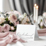 "To My Bridesmaid On My Wedding Day" Message Card<br><div class="desc">Check the "Logo & Independant Creator Mark" field and tick the box if you do not want the logo to appear on the card. Designed to coordinate with for the «Chloe» Wedding Invitation Collection. View the collection link on this page to see all of the matching items in this beautiful...</div>