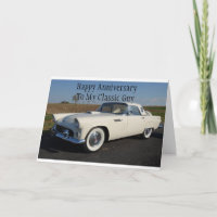 **TO MY CLASSIC GUY*** ANNIVERSARY CARD