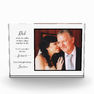 To My Dad On My Day Modern Quote Photo Block