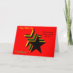 To my darling wife mother's day cards