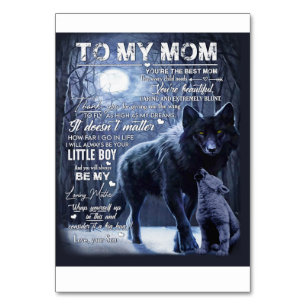 To My Daughter Birthday Gift, Cute Mum Baby Gift Table Number