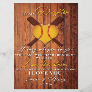 To My Daughter   Cute To My Daughter Gift Menu