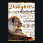 To My Daughter, Daughter Birthday Gift, Baby Girl Photo Print<br><div class="desc">To My Daughter,  Daughter Birthday Gift,  Baby Girl</div>