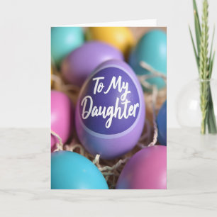 To My Daughter Gift Card
