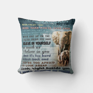 To My Daughter, Gift For Kid, Letter To Daughter Cushion