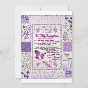 To my daughter, my baby girl i love you forever   holiday card