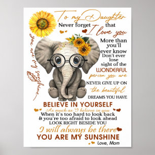 To My Daughter Poster