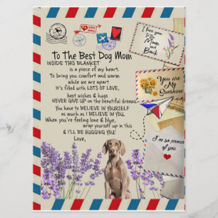 To My Dog Mum Gift, Mum Birthday Gift Idea Menu