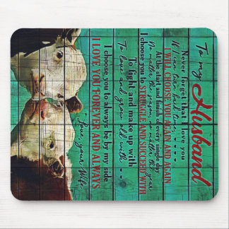 To My Family Decoration | To My Husband Design Mouse Mat