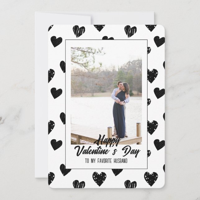 to my favourite husband valentine's thank you card (Front)