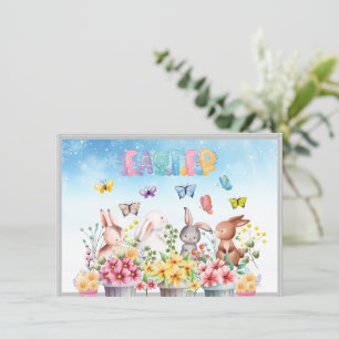 To My Friend On Easter Day Holiday Card