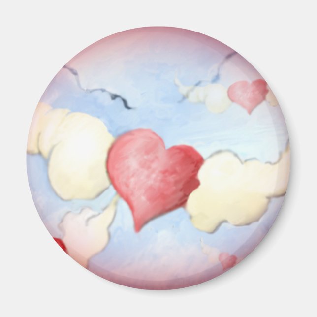 **to my friends with love** magnet (Front)