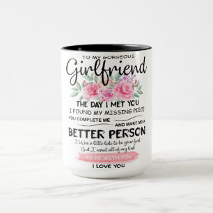 To My GIRLFRIEND Mug Best Gift For Girlfriend