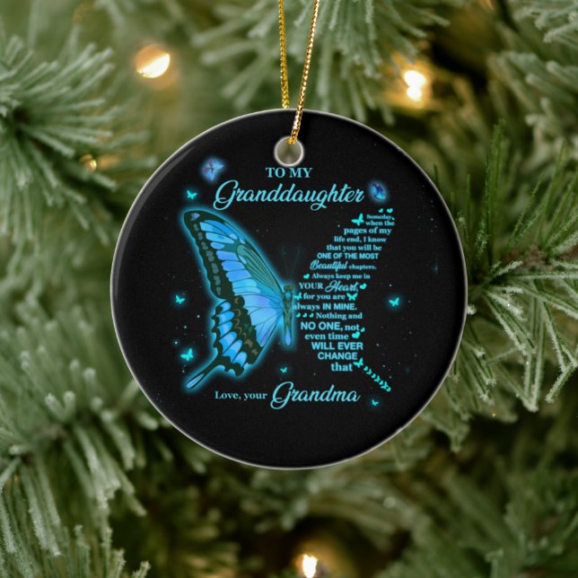 To my granddaughter ceramic tree decoration (Tree)