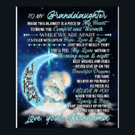 To My Granddaughter Elephant  Birthday Gift Idea Poster<br><div class="desc">To My Granddaughter Elephant  Birthday Gift Idea</div>