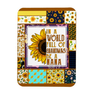To My Grandma Gift,Grandmother Gift,Sunflower Love Magnet