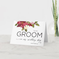 To My Groom Wedding Gift from Bride Christmas
