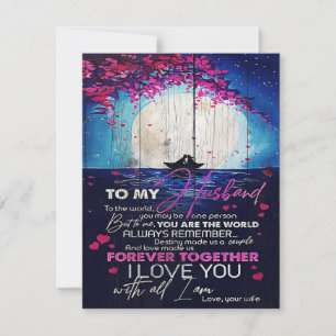To My Husband Birthday Gift   Letter To Husband Invitation