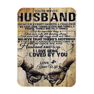 To My Husband   Birthday Gift To Husband   Magnet