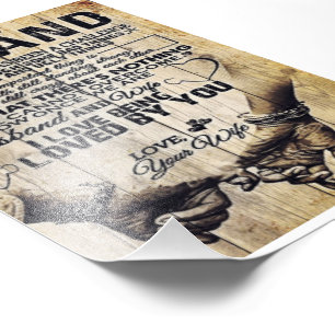 To My Husband   Birthday Gift To Husband   Photo Print