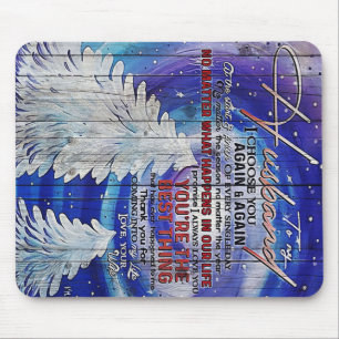 To my Husband Cute Gift For Dad Mouse Mat