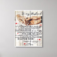 To My Husband Design Gift | Love Letter To Him |