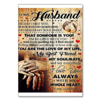 To My Husband Design | Love Letter Gift To Him