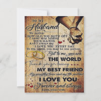 To My Husband Design | Love Letter To Him |