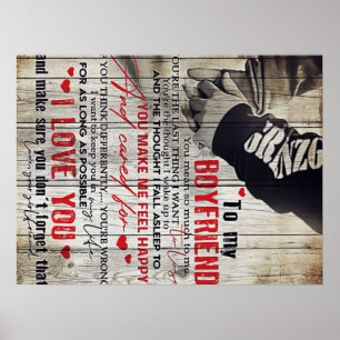 To my Husband Design Trendy Husband Gift Poster