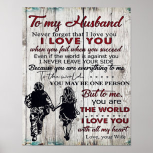 To my Husband   Family Decoration   To My Family