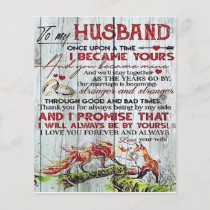 To My Husband Gift Letter For Him