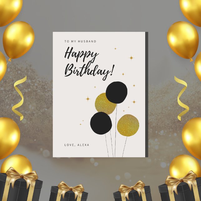 To My Husband, Happy Birthday  Card (Creator Uploaded)