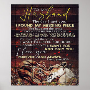 To my Husband   House Decoration Gift