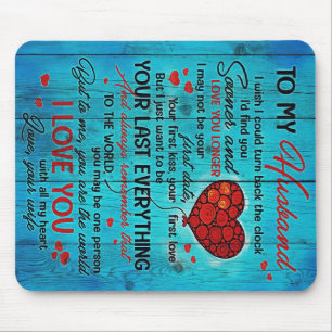 To my Husband House Decoration Gift Mouse Mat