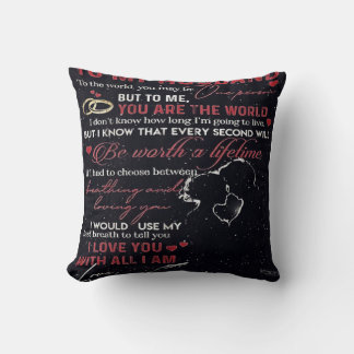 To My Husband Letter | Cute Present | Cushion