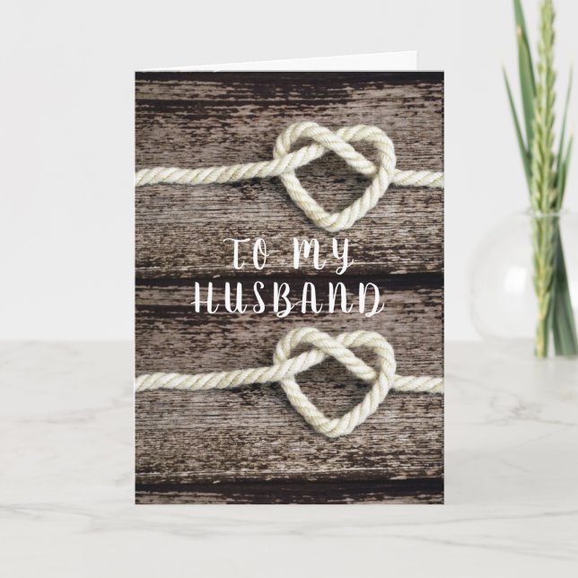 TO MY *HUSBAND* LOVE OF MY LIFE ON BIRTHDAY HOLIDAY CARD (Front)