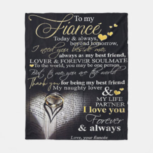 To My Husband   Love Quotes To Husband  Fleece Blanket